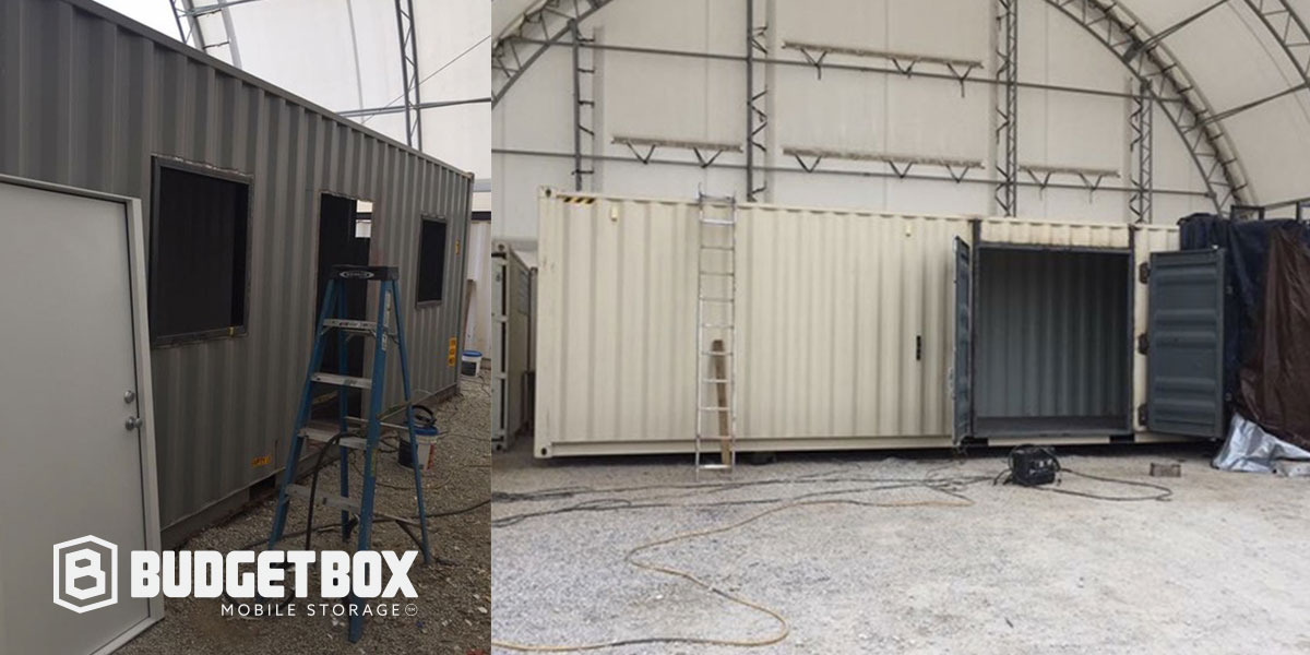 custom modification container